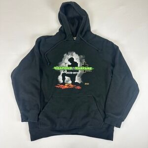 Kerusso Weapons of Warfare Called to‎ Duty Christian Hoodie Mens Size MD Black